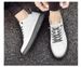Shallow Men's Shoes, Small White Shoes, Breathable Invisible Height Increase, Simple Men's Board Shoes, Sports And Leisure Trendy Men's Shoes_vogvips.com