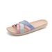 2025 Fluffy Linen Slippers For Women, Summer Indoor Anti-Slip Quiet Breathable Soft Sole Sandals_vogvips.com