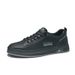 White 2024 Autumn New Niche Trendy Shoes Men's Casual Genuine Leather Breathable Flat Sneakers_vogvips.com