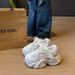 Dad Shoes Female Student Sports Running Shoes Casual Shoes Platform Height Increase_vogvips.com