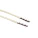 4mm Round Shoelace Polyester Silver Metal Cap Rope Waistband Drawstring_vogvips.com
