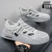 Men's White Summer Hollow Out Hole Breathable Casual Water Shoes Student Sandals Men's_vogvips.com