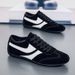 Men's Casual Training Shoes Flat Athletic Lace up Loafers Breathable Summer Shoes_vogvips.com
