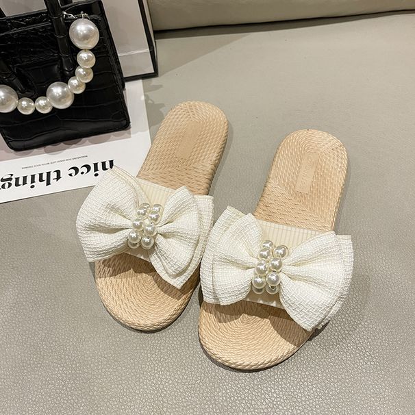 Korean Style Trendy New Summer Flip-flops For Women - Fashionable, Versatile, Flat, Soft Sole, Perfect For Outdoor, Home, Beach, And Casual Wear_vogvips.com