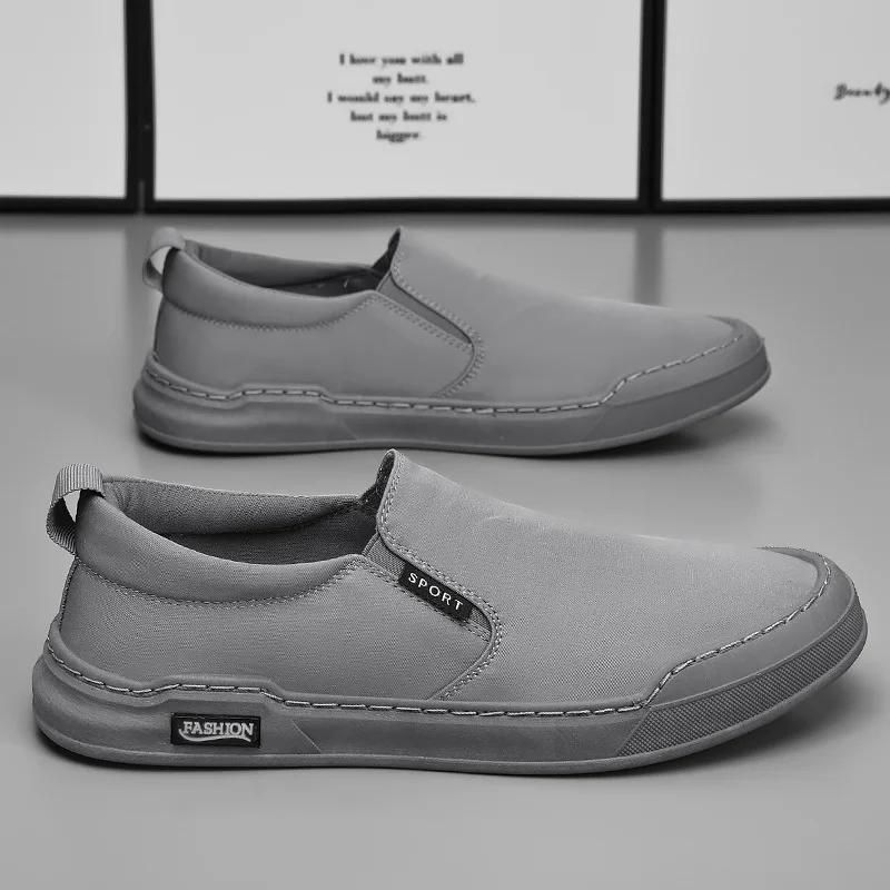 Men's Loafers Luxury Casual Sports Tennis Sneakers For Men Trends 2024 Comfortable Canvas Outdoor Fashion Walking Trainers Shoes_vogvips.com