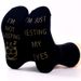 Cotton mid-tube socks sole letter non-slip glue socks leisure sports creative funny socks_vogvips.com