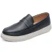 Men's Casual Lightweight Breathable Sneakers Men's Versatile Trendy Slip On White Shoes_vogvips.com