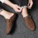 Summer Shoes Mules Slippers For Men Slip-resistant Sandals Man Half Clappers 2025 Cheap Korean Style Adult Designer_vogvips.com