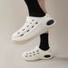 Unisex Shoes Ant Love Spring And Summer New Products Simple Fashion Sports Style Couples Men And Women's Outdoor Hole Shoes Garden Shoes Thick Sole_vogvips.com