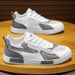 Men's Breathable Mesh Sneakers For Summer - Lightweight Slip-On Casual Shoes With Anti-Slip Rubber Sole, Round Toe Design For Teens And Young Adults_vogvips.com