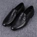 Buine Caual For Men, Comfortable Breathable Slip-On Loafer, Solid Color Trendy Sole Soft Surface Men' Leather_vogvips.com