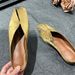 Women's Shoes Printed Single Shoes For Women, French Style Flat Elegant Closed Toe Half Length Slippers For Outdoor Wear._vogvips.com