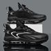 Spring New Rotating Buckle Men's Shoes, Full-length Air Cushion Sports Shoes, Casual Shoes, Running Shoes_vogvips.com