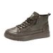 European Warm Series New High-top Martin Boots Men's Trendy Versatile Non-slip Wear-resistant Casual Leather Work Shoes_vogvips.com