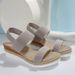 Large Size Wedge Sandals Women's New Fish Mouth Loose Set Foot Platform Sandals_vogvips.com