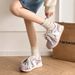 Ballet Style Lan Cabinet Agan Training Shoes 2025 New Spring And Autumn Casual Purple Sneakers To Pair With Wide-Leg_vogvips.com