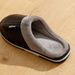 Men's Slippers Winter Big Size Indoor Waterproof PU Leather Large Sizes Home Shoes Fur Flat Cotton Bedroom Houseshoes_vogvips.com