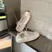 Soft Cream Style White Women's German Training Shoes 2026 New Spring Genuine Leather Thick-Soled Slimming Versatile_vogvips.com