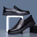 Summer Soft Sole Leather Shoe For Men, Formal Comfortable Caual Trendy Fahion Buine Men' Shoe, Breathable_vogvips.com