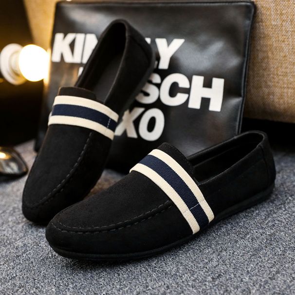 Unbeatable Quality 2025 New Fashionable Bean Winter Trendy Surface Casual Board British Men's Low Top Business Leather Shoes_vogvips.com