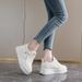 2026 Spring New Korean Ins Style Women's Student Thick-Soled Height-Increasing Sneakers Casual Q01_vogvips.com