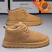 ShoeVault Men's Snow Boots Winter Fleece Lined Thickened Warm Cotton Versatile Trendy Casual Cross-Border Dropshipping Outdoor_vogvips.com