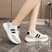HY6161 Little White Trendy Summer And Autumn Breathable Women's Versatile Student Casual Sports Height Increasing Shoes_vogvips.com