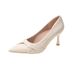 2026 Spring New French Style Soft Leather High Heels For Women, Stiletto Pointed Toe Single Shoes, Fashionable,_vogvips.com