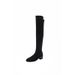 SW Long For Women Petite High Slim Knight Genuine Leather Versatile Wide Tube Circumference 5050 Over-the-Knee Suede_vogvips.com