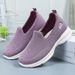 Women's shoes Breathable light comfortable casual shoes flying woven shoes_vogvips.com