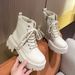 Black Slimming Martin 2023 New Summer Retro Thick-Soled Versatile Thin Style Height-Increasing Short Boots For Petite_vogvips.com