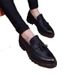 Euro Step Spring Tassel Breathable Pointed Toe Men Brogue Thick Sole Business Casual Trendy Height Increasing Date Leather Shoes_vogvips.com