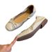 Sheepskin Super Comfort - Two Heights French Ballet Sole Soft Surface Fashion Versatile Single Shoes Heel Height 3_vogvips.com