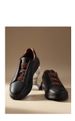 Leather Board Shoes One Pedal Lazy Casual Board Shoes Irst Layer Cowhide Men's Elastic Band White Shoes_vogvips.com