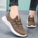 Cross-Border Plus Size Women's Casual Breathable Single Shoes Versatile Solid Color Sneakers Women_vogvips.com