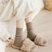 Soft & Warm Wool Blend Socks For Men And Women - Mid-Crew Cotton Knit Socks With Ribbed Design - Cozy & Breathable For All Seasons_vogvips.com