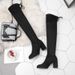Elastic Boots Autumn And Winter New Item For Women, Over The Knee Slimming Thick High Heels, Boots, Long Tube_vogvips.com