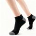 5 Pairs Ankle Running Men Solid Sweat Absorbing Short Comfortable Breathable Low Cut Sport Socks_vogvips.com