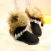 Womens platform suede shoes warm flat casual winter plush cotton snow boots trend ankle Bottas 241024_vogvips.com