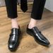 2024 Four Seasons Low-top Formal Pointed Leather Large Size Fashion Versatile Nightclub Trendy Non-slip Casual Men's_vogvips.com