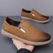 European Warm Series Soft Sole Autumn Winter New Casual Driving Dad Men's Non-Slip Business Leather Shoes_vogvips.com