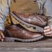 Martin Boots Men's Tooling Boots High-top Shoes Men's Short Boots Retro Casual Leather Boots_vogvips.com