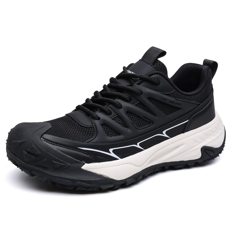 Sneakers High-quality Outdoor Travel Anti Slip Wear-resistant Thick Soled Running Mesh Casual Walking Shoes For Men_vogvips.com
