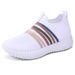 Spring New Breathable Mesh Cross-Border Large Size Slip-On Lazy Soft Sole Versatile Women's Single Shoes_vogvips.com