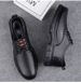 Men's Leather Shoes First Layer Casual Leather Shoes Men's Black Low-top Martin Boots Tooling Shoes_vogvips.com