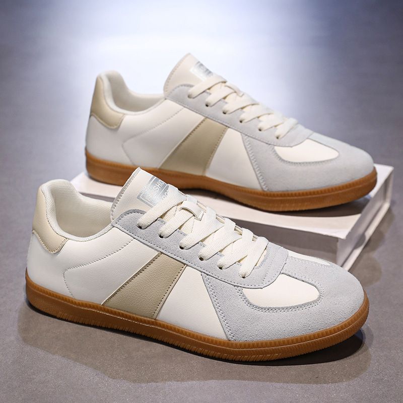 Forrest Gump Sports Casual German Training Shoes Men Couples, Korean Style Leather Soft-soled Putian Sneakers, Versatile_vogvips.com