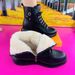 1178225343@qq.com Winter New Comfortable Mom Women's Short Leather Martin With Fleece Soft Sole Non-Slip Flat Casual Warm Cotton Boots_vogvips.com