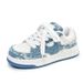 Men's Shoes 2025 Niche Destruction Style Thick Soled White Shoes National Trend Men And Women All Match Bread Shoes Student Sports Skateboard Shoes_vogvips.com