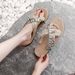 Xishuangbanna Handmade Slippers For Women's Summer Outwear Bohemian Fashion Tassel Ethnic Style Slope High Heel Beach_vogvips.com