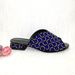 Women’s Shoes fashion women's shoes and bags set color matching rhinestone plaid comfortable low heeled slippers_vogvips.com